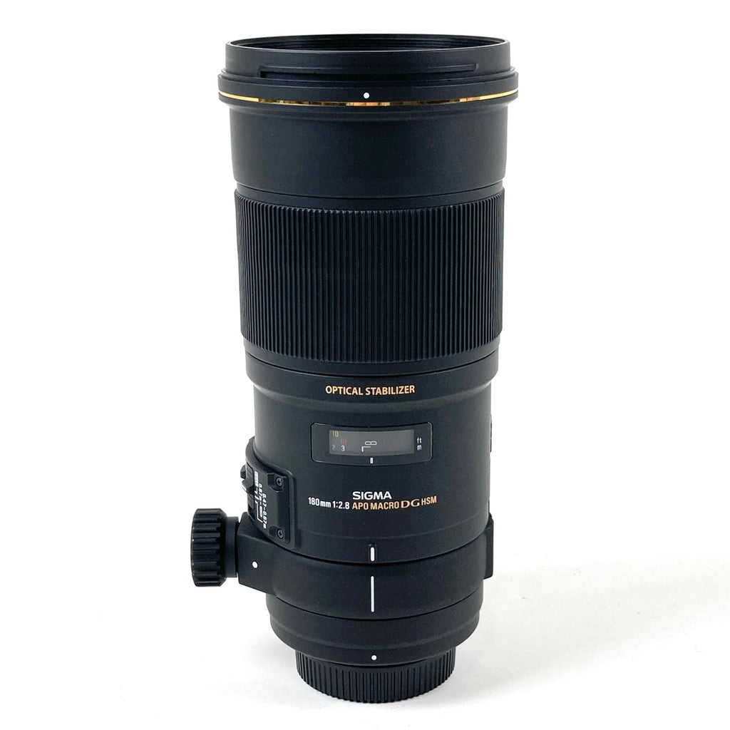 シグマ SIGMA APO MACRO 180mm F2.8 EX DG OS HSM (ニコンF用) 一眼カメラ用レンズ（オートフォーカス） 【中古】cambb