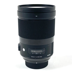 シグマ SIGMA Art 40mm F1.4 DG HSM (ニコンF用) 一眼カメラ用レンズ（オートフォーカス） 【中古】cambb