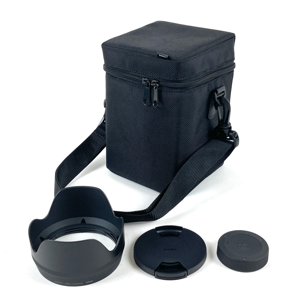 シグマ SIGMA Art 40mm F1.4 DG HSM (ニコンF用) 一眼カメラ用レンズ（オートフォーカス） 【中古】cambb