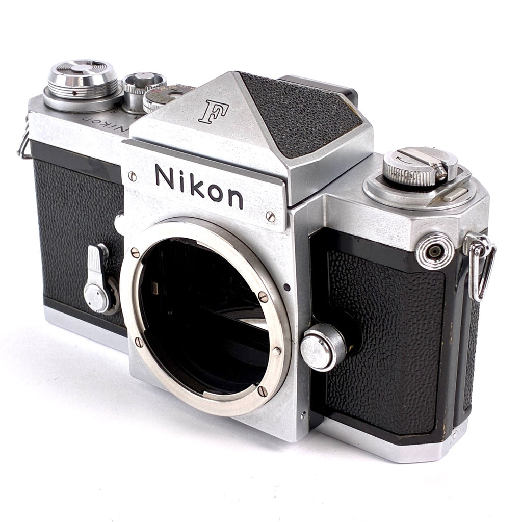 ニコン Nikon F アイレベル シルバー ボディ ［ジャンク品］ フィルム マニュアルフォーカス 一眼レフカメラ 【中古】cambb