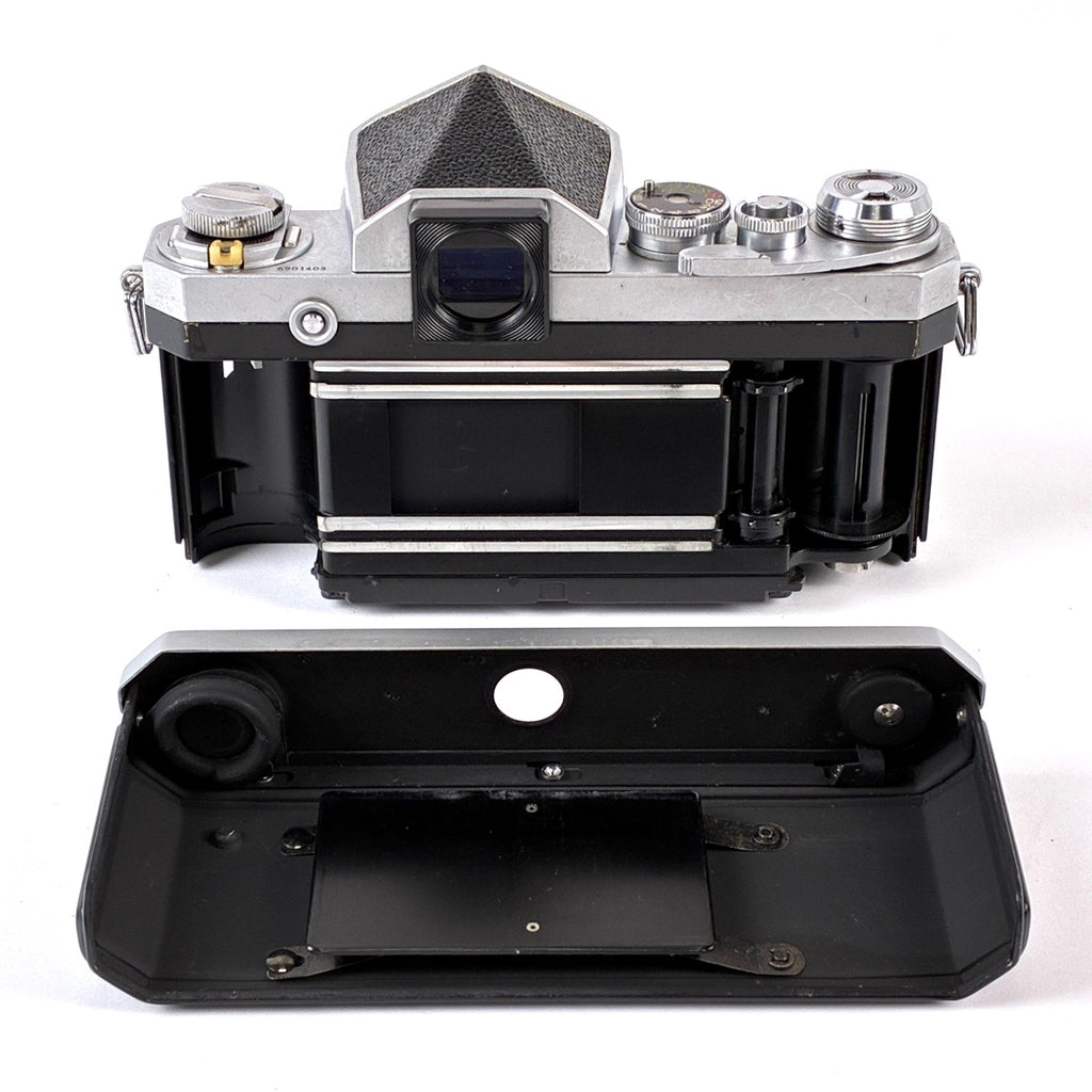 ニコン Nikon F アイレベル シルバー ボディ ［ジャンク品］ フィルム マニュアルフォーカス 一眼レフカメラ 【中古】cambb