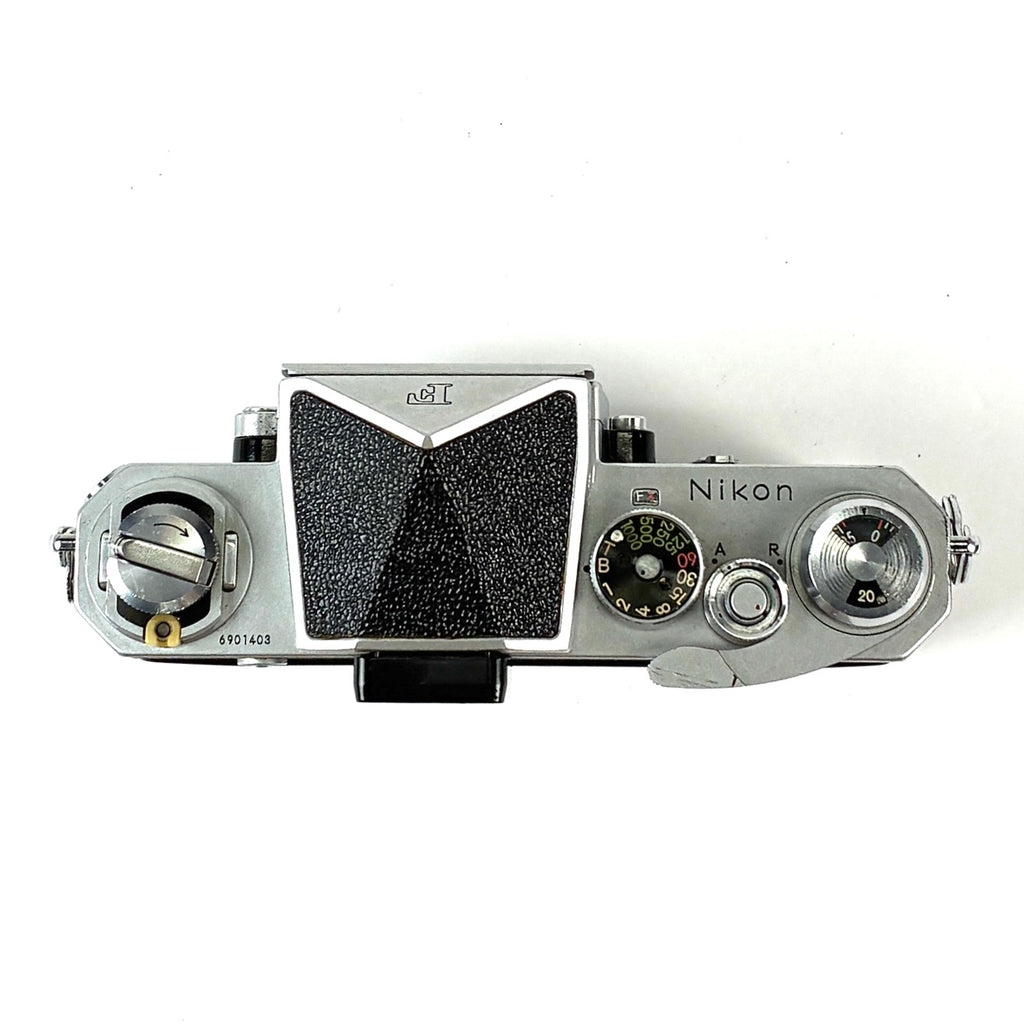ニコン Nikon F アイレベル シルバー ボディ ［ジャンク品］ フィルム マニュアルフォーカス 一眼レフカメラ 【中古】cambb