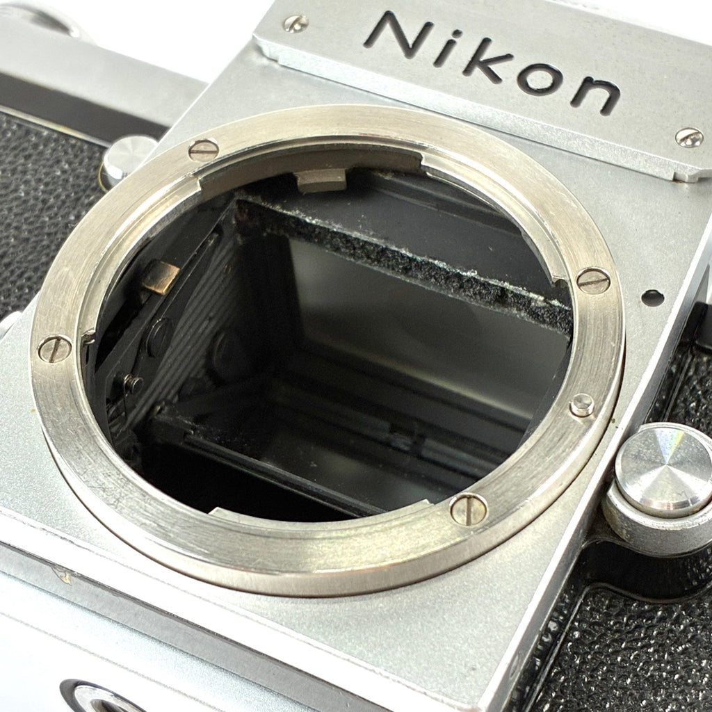 ニコン Nikon F アイレベル シルバー ボディ ［ジャンク品］ フィルム マニュアルフォーカス 一眼レフカメラ 【中古】cambb