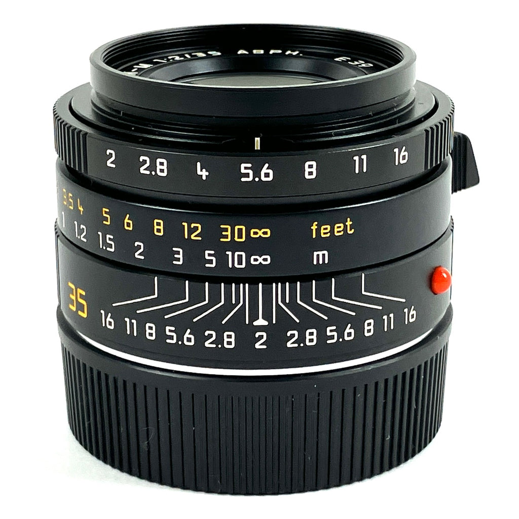 ライカ LEICA SUMMICRON-M 35mm F2 ズミクロン ASPH. ブラック レンジファインダーカメラ用レンズ 【中古】cambb