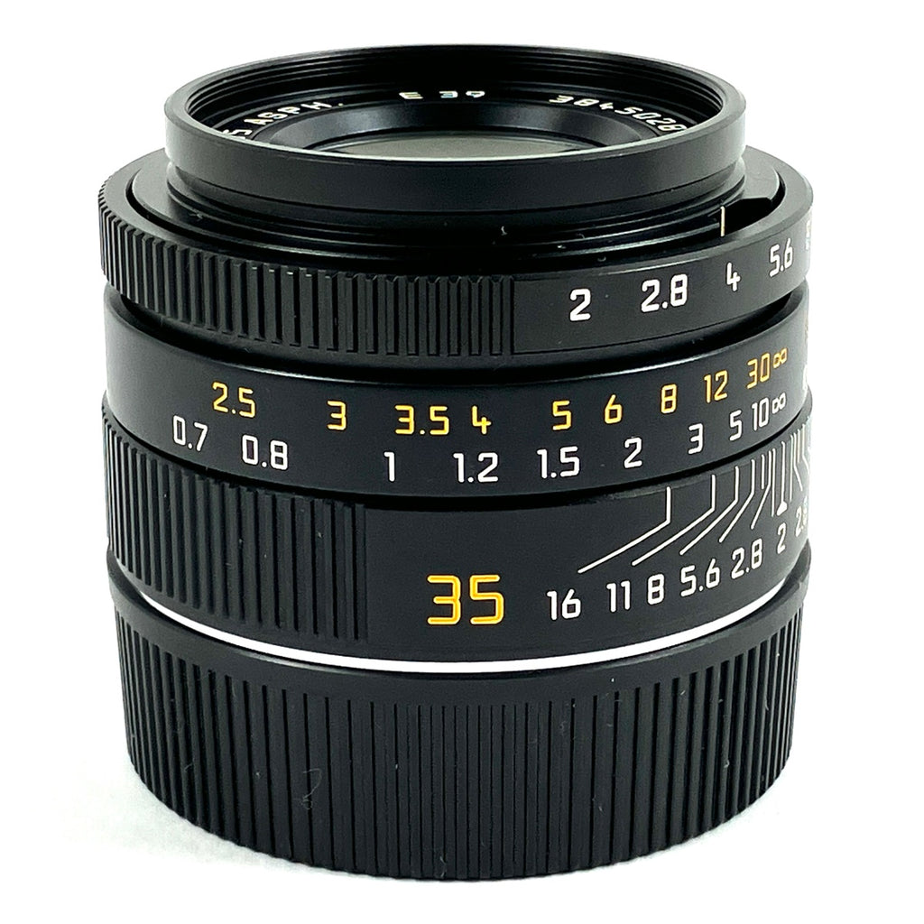 ライカ LEICA SUMMICRON-M 35mm F2 ズミクロン ASPH. ブラック レンジファインダーカメラ用レンズ 【中古】cambb