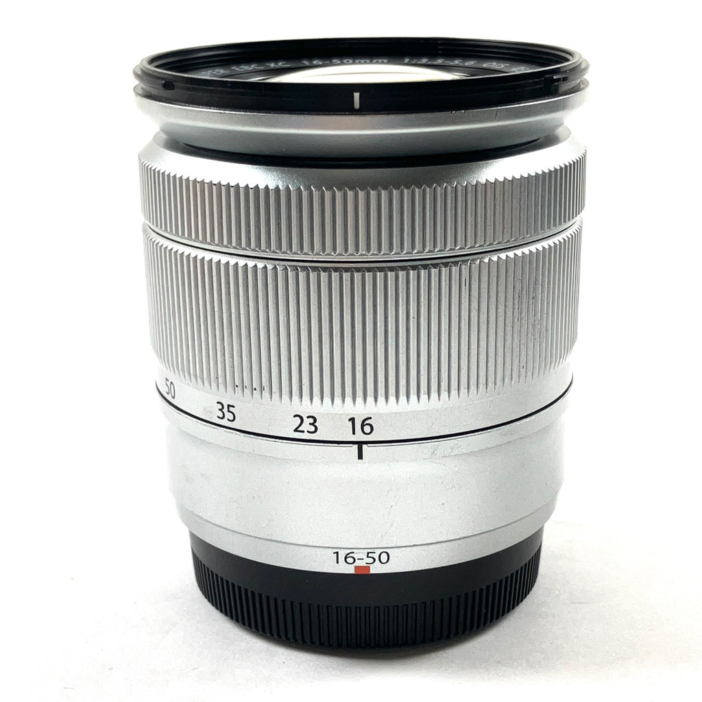 富士フイルム FUJIFILM XC 16-50mm F3.5-5.6 OIS シルバー 一眼カメラ用レンズ（オートフォーカス） 【中古】cambb
