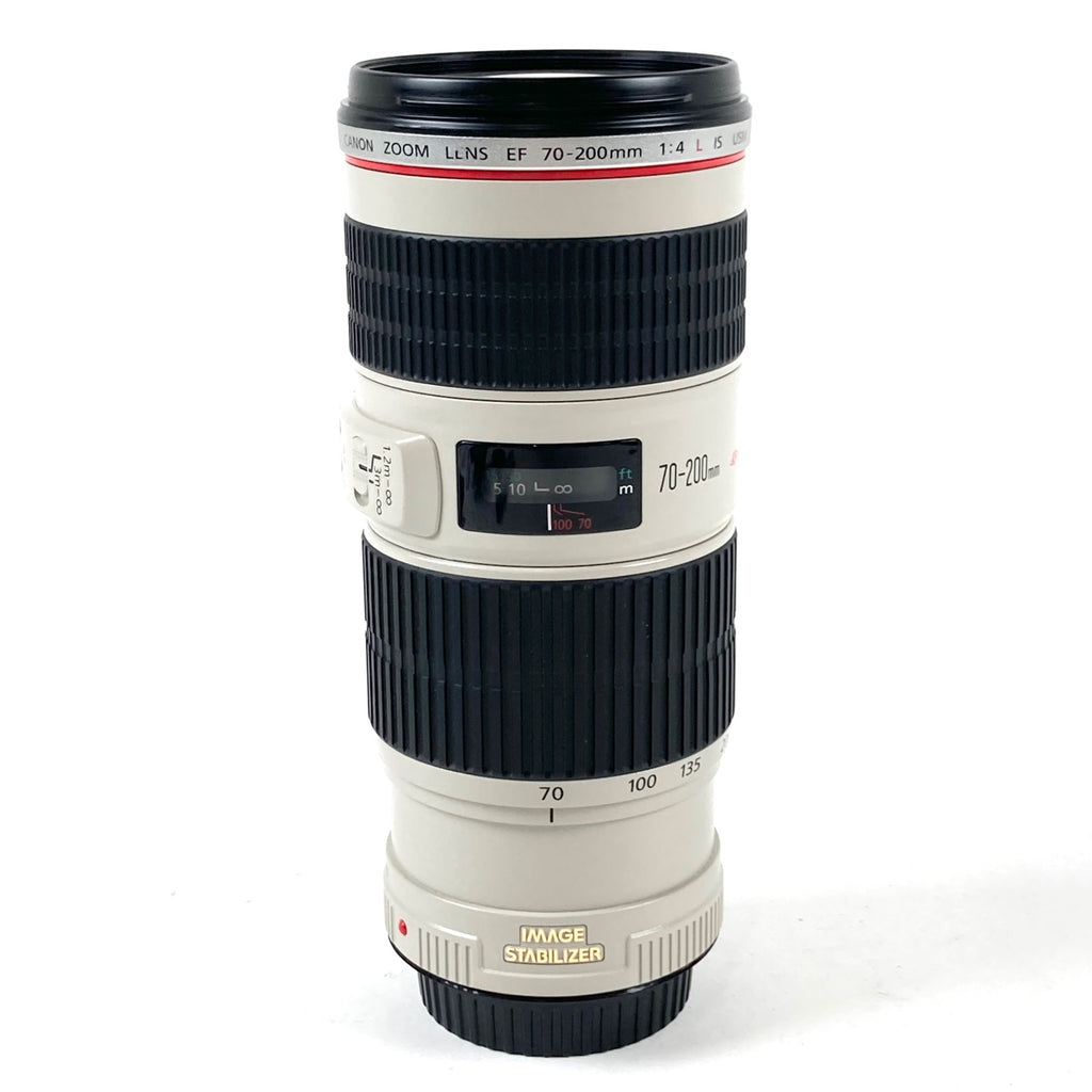 キヤノン Canon EF 70-200mm F4L IS USM 一眼カメラ用レンズ（オートフォーカス） 【中古】cambb