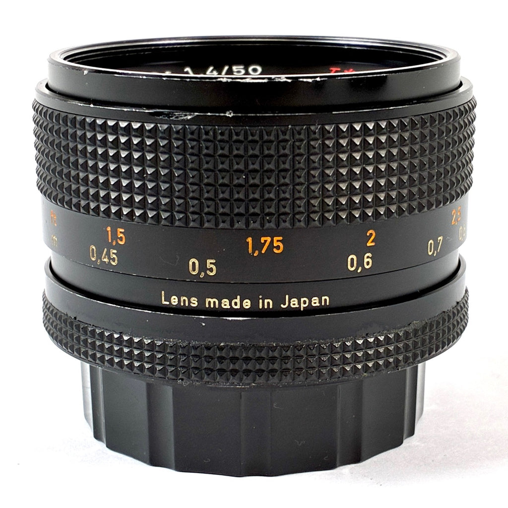 コンタックス CONTAX Planar T* 50mm F1.4 AEJ プラナー 一眼カメラ用レンズ（マニュアルフォーカス） 【中古】cambb