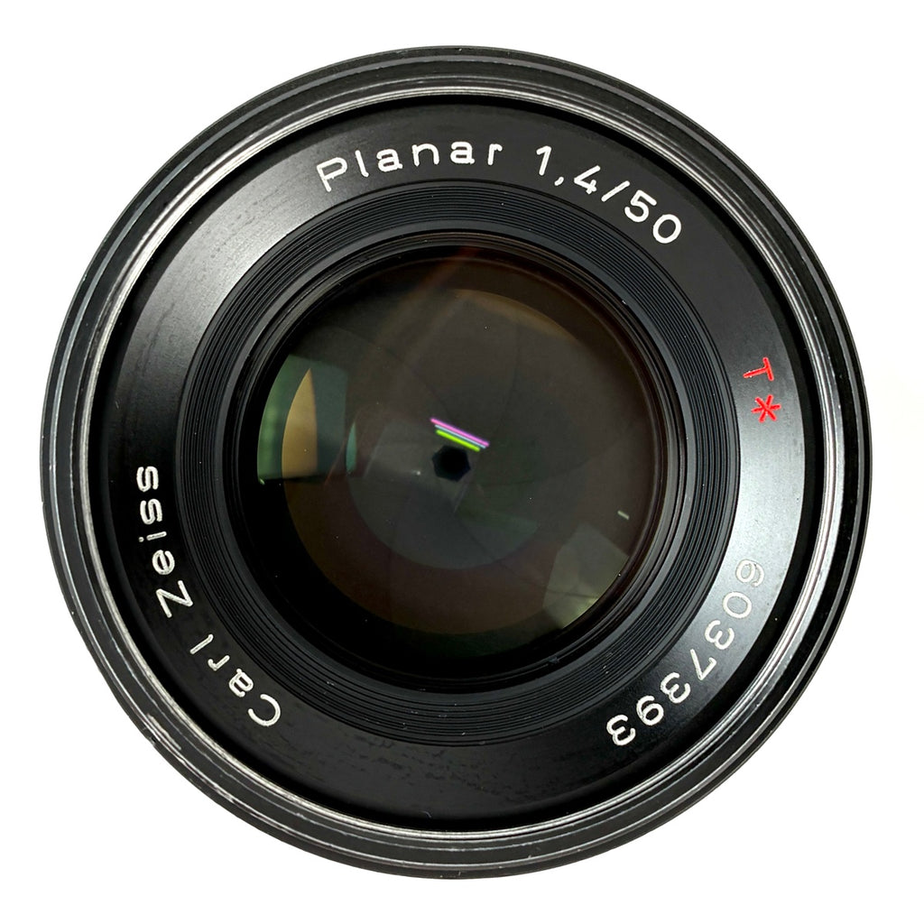 コンタックス CONTAX Planar T* 50mm F1.4 AEJ プラナー 一眼カメラ用レンズ（マニュアルフォーカス） 【中古】cambb