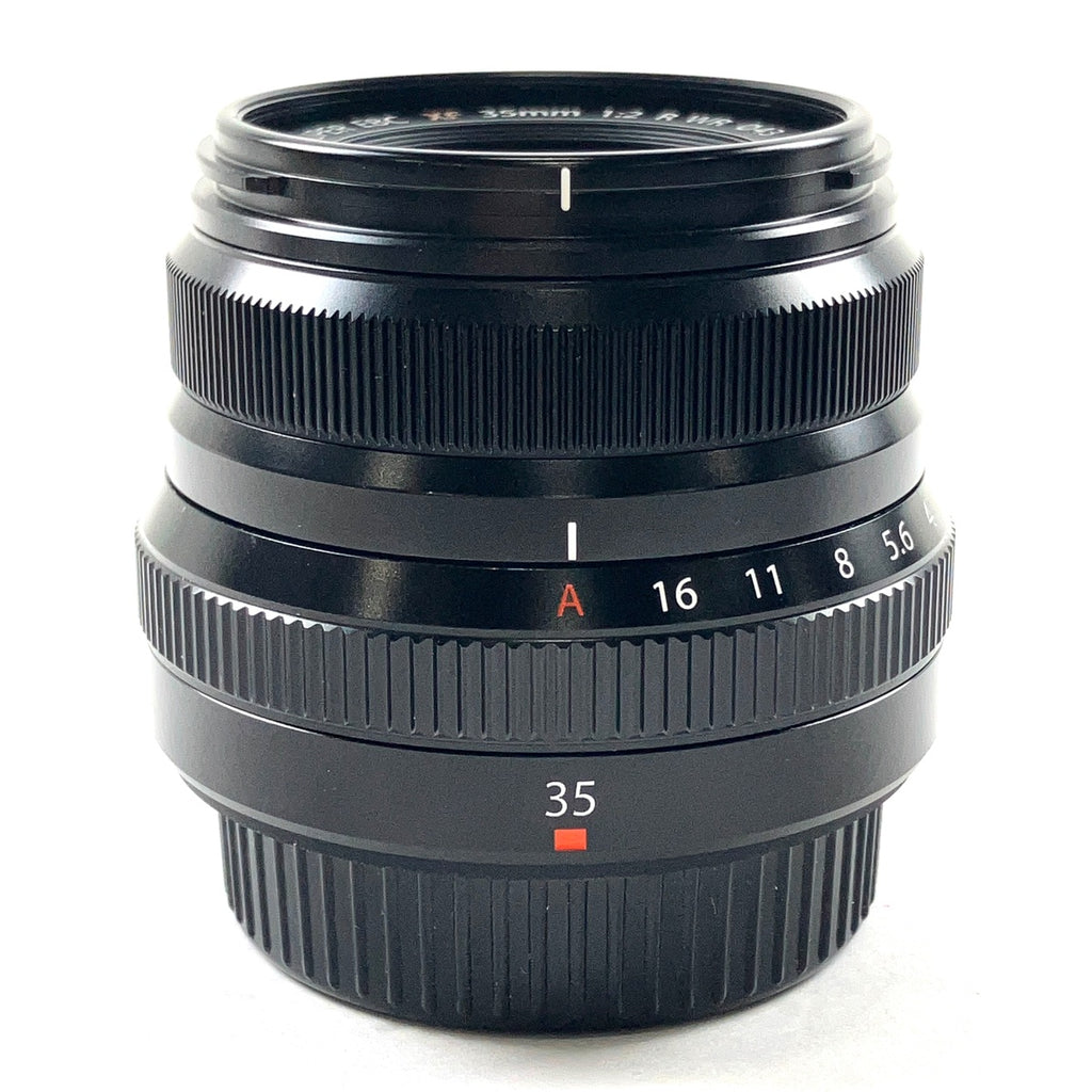 富士フイルム FUJIFILM XF 35mm F2 R WR ブラック 一眼カメラ用レンズ（オートフォーカス） 【中古】cambb