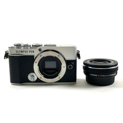 オリンパス OLYMPUS PEN E-P7 14-42mm EZレンズキット シルバー デジタル ミラーレス 一眼カメラ 【中古】cambb