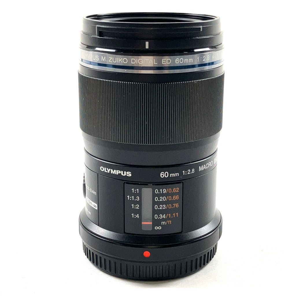 オリンパス OLYMPUS M.ZUIKO DIGITAL ED 60mm F2.8 MACRO 一眼カメラ用レンズ（オートフォーカス） 【中古】cambb