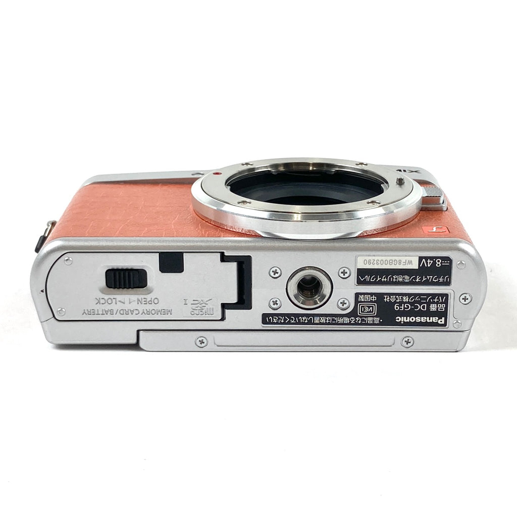 パナソニック Panasonic LUMIX DC-GF9 ボディ オレンジ デジタル ミラーレス 一眼カメラ 【中古】cambb