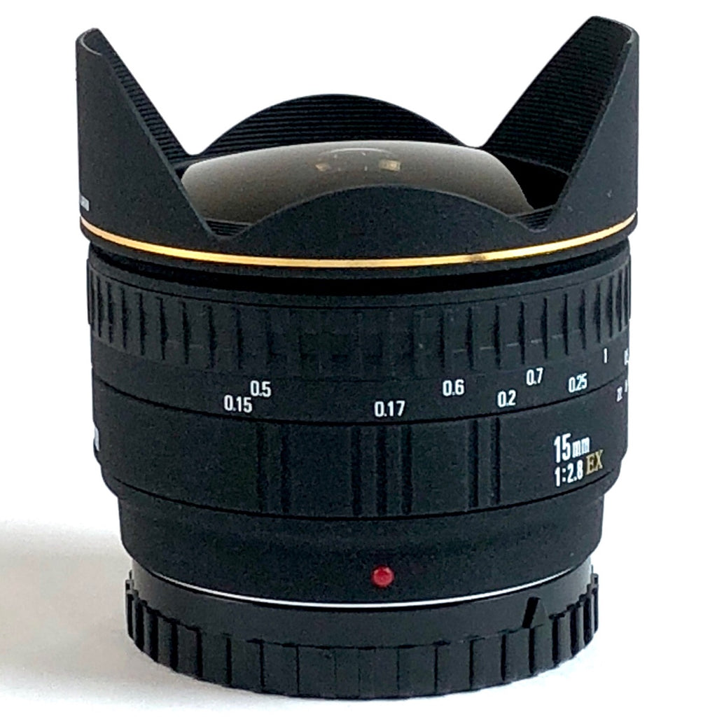 【在庫一掃】 シグマ SIGMA AF 15mm F2.8 EX DG フィッシュアイ (ソニーA用) 一眼カメラ用レンズ（オートフォーカス） 【中古】cambb