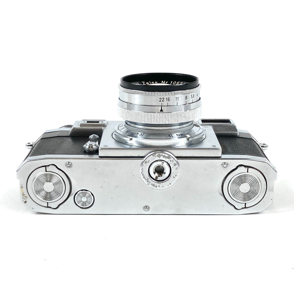 【在庫一掃】 ツァイス・イコン Zeiss Ikon Contax IIa + Sonnar 50mm F2 ［ジャンク品］ フィルム レンジファインダーカメラ 【中古】cambb