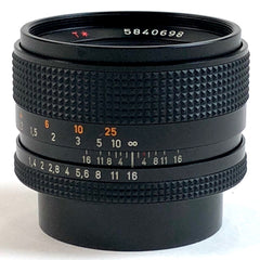 【在庫一掃】 コンタックス CONTAX Planar T* 50mm F1.4 AEJ プラナー 一眼カメラ用レンズ（マニュアルフォーカス） 【中古】cambb