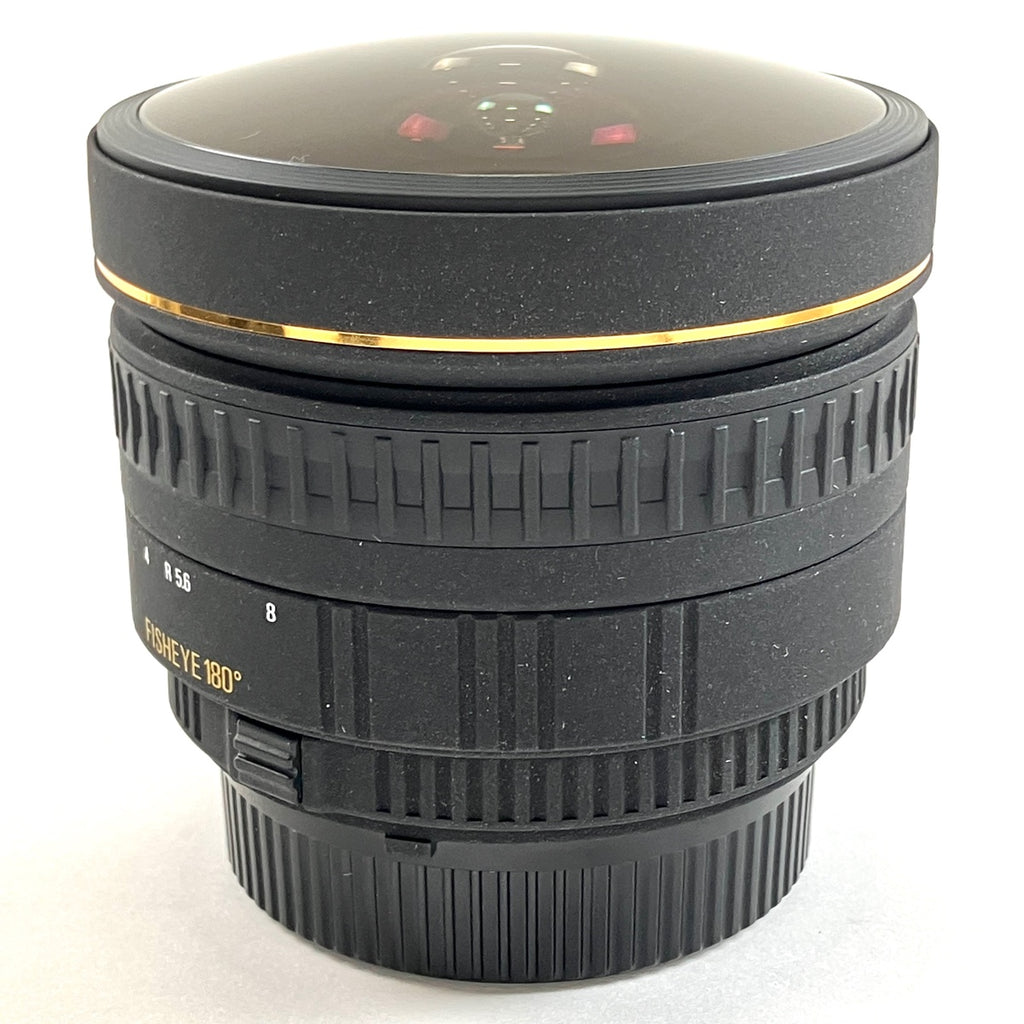【在庫一掃】 シグマ SIGMA AF 8mm F4 EX DG フィッシュアイ (Nikon) 一眼カメラ用レンズ（オートフォーカス） 【中古】cambb