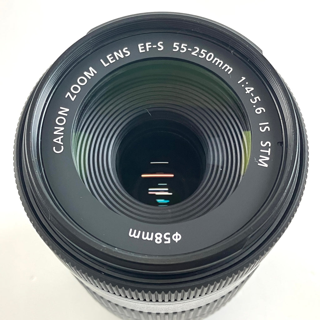 キヤノン Canon EF-S 55-250mm F4-5.6 IS STM 一眼カメラ用レンズ（オートフォーカス） 【中古】cambb