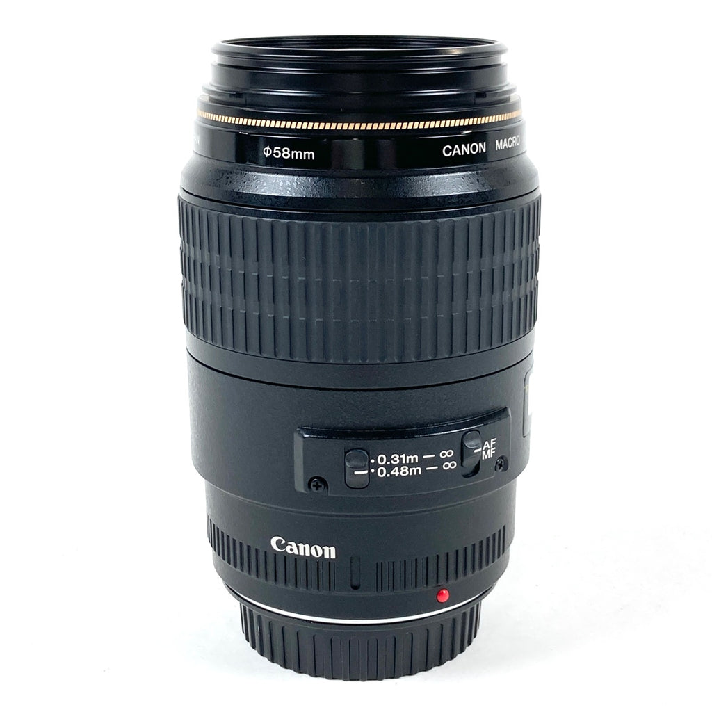 キヤノン Canon EF 100mm F2.8 MACRO USM 一眼カメラ用レンズ（オートフォーカス） 【中古】cambb
