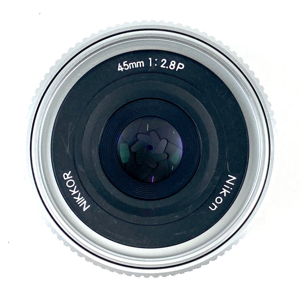 【在庫一掃】 ニコン Nikon Ai NIKKOR 45mm F2.8P シルバー 一眼カメラ用レンズ（マニュアルフォーカス） 【中古】cambb