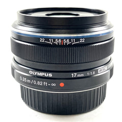 オリンパス OLYMPUS M.ZUIKO DIGITAL 17mm F1.8 ブラック 一眼カメラ用レンズ（オートフォーカス） 【中古】cambb