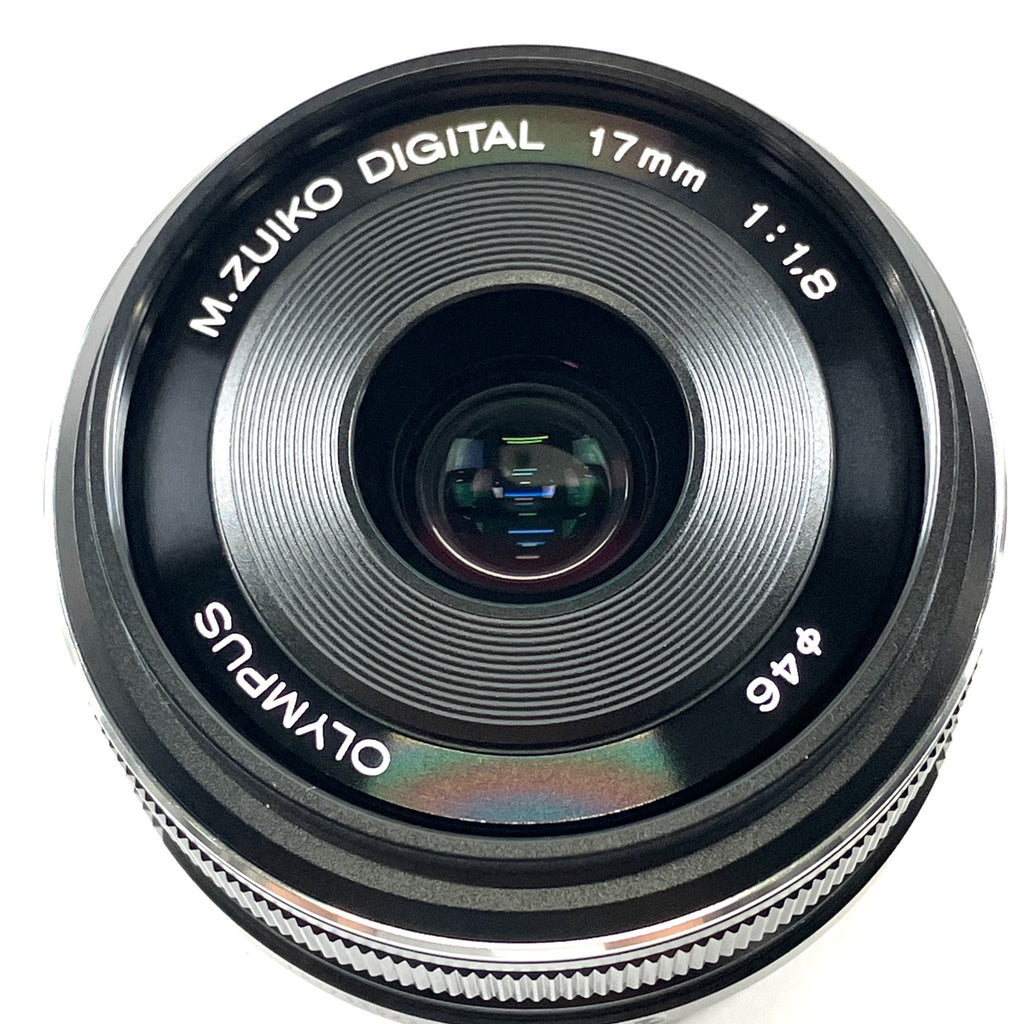 オリンパス OLYMPUS M.ZUIKO DIGITAL 17mm F1.8 ブラック 一眼カメラ用レンズ（オートフォーカス） 【中古】cambb