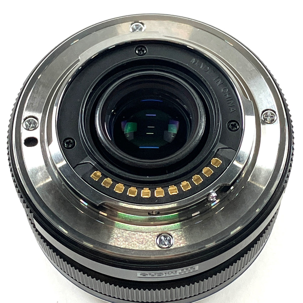 オリンパス OLYMPUS M.ZUIKO DIGITAL 17mm F1.8 ブラック 一眼カメラ用レンズ（オートフォーカス） 【中古】cambb