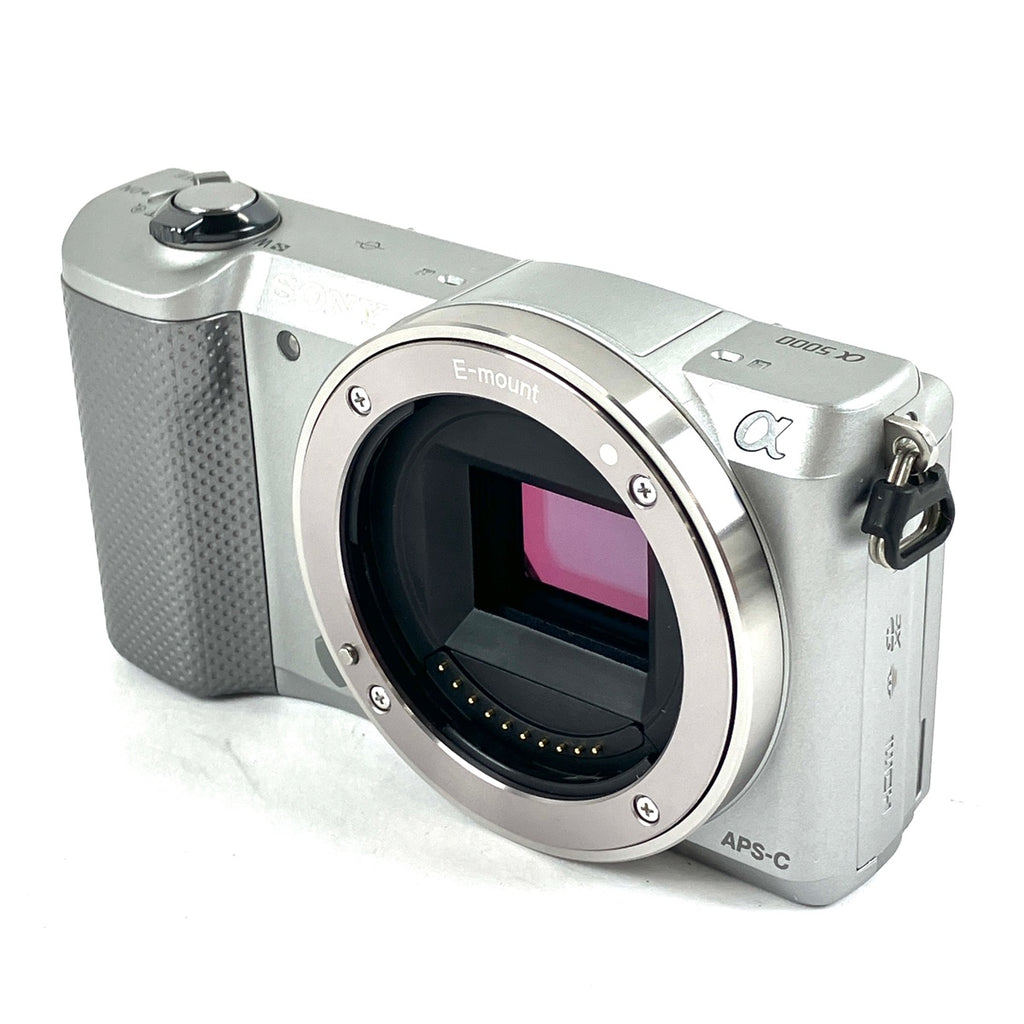 ソニー SONY α5000 ボディ シルバー［ジャンク品］  デジタル ミラーレス 一眼カメラ 【中古】cambb