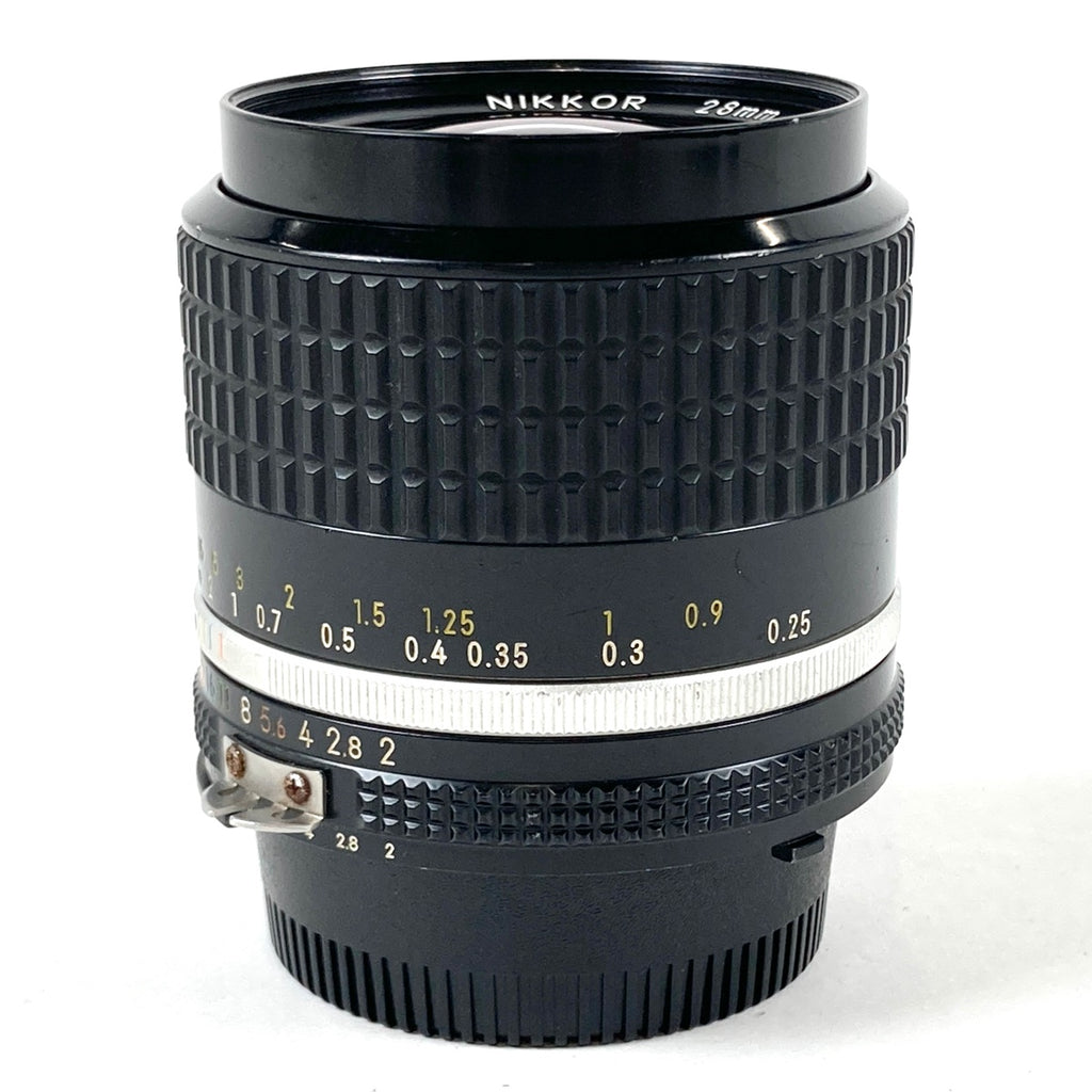 ニコン Nikon Ai-S NIKKOR 28mm F2 一眼カメラ用レンズ（マニュアルフォーカス） 【中古】cambb