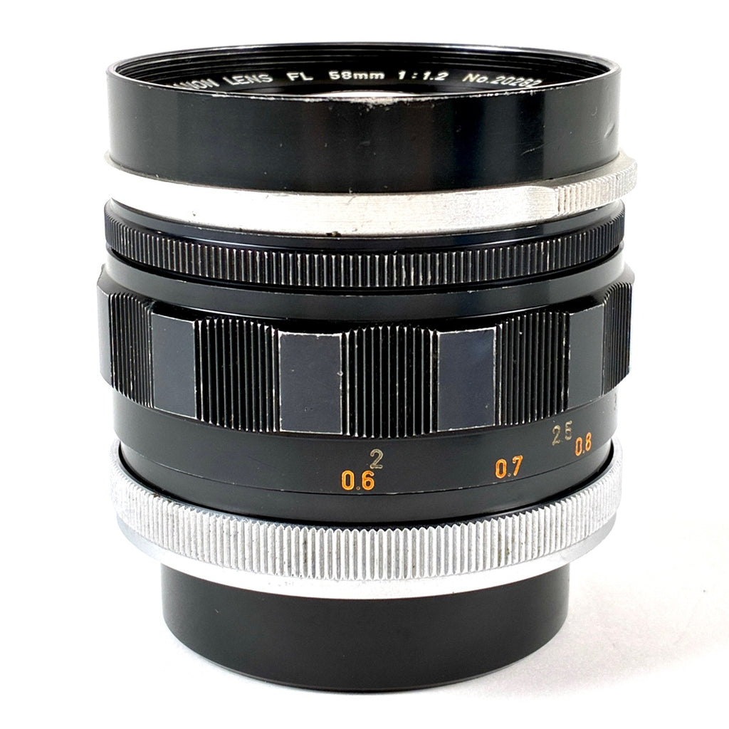 キヤノン Canon FL 58mm F1.2 一眼カメラ用レンズ（マニュアルフォーカス） 【中古】cambb