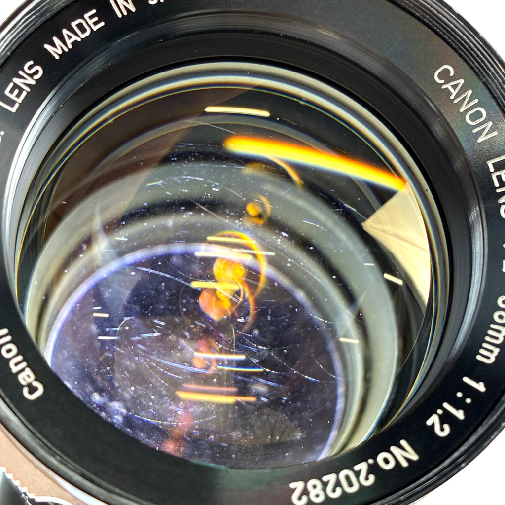 キヤノン Canon FL 58mm F1.2 一眼カメラ用レンズ（マニュアルフォーカス） 【中古】cambb