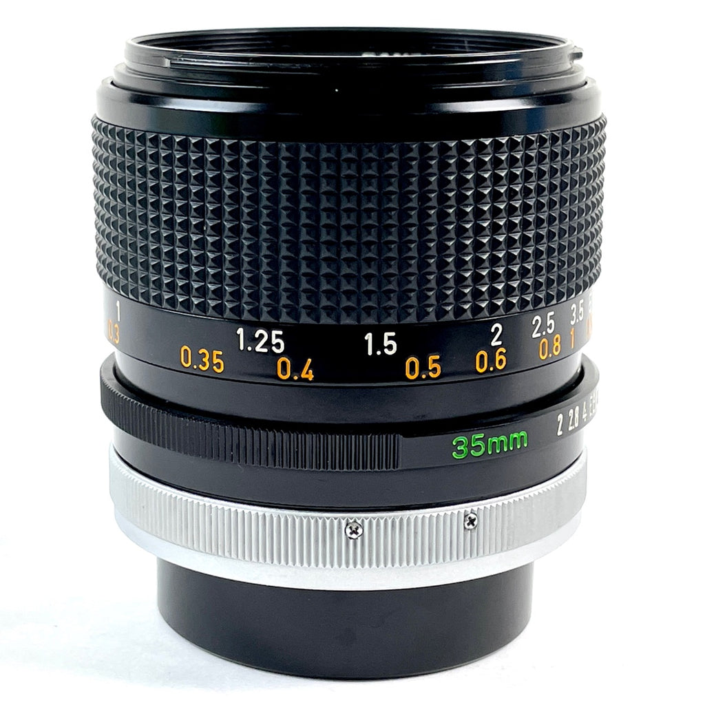 キヤノン Canon FD 35mm F2 S.S.C. 後期 （緑A付） 一眼カメラ用レンズ（マニュアルフォーカス） 【中古】cambb