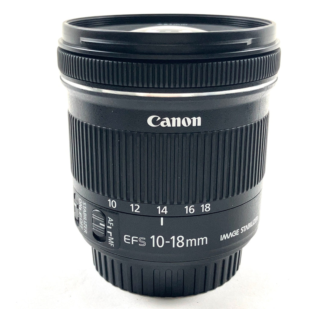 キヤノン Canon EF-S 10-18mm F4.5-5.6 IS STM 一眼カメラ用レンズ（オートフォーカス） 【中古】cambb