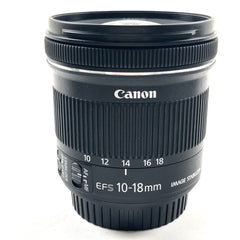 キヤノン Canon EF-S 10-18mm F4.5-5.6 IS STM 一眼カメラ用レンズ（オートフォーカス） 【中古】cambb