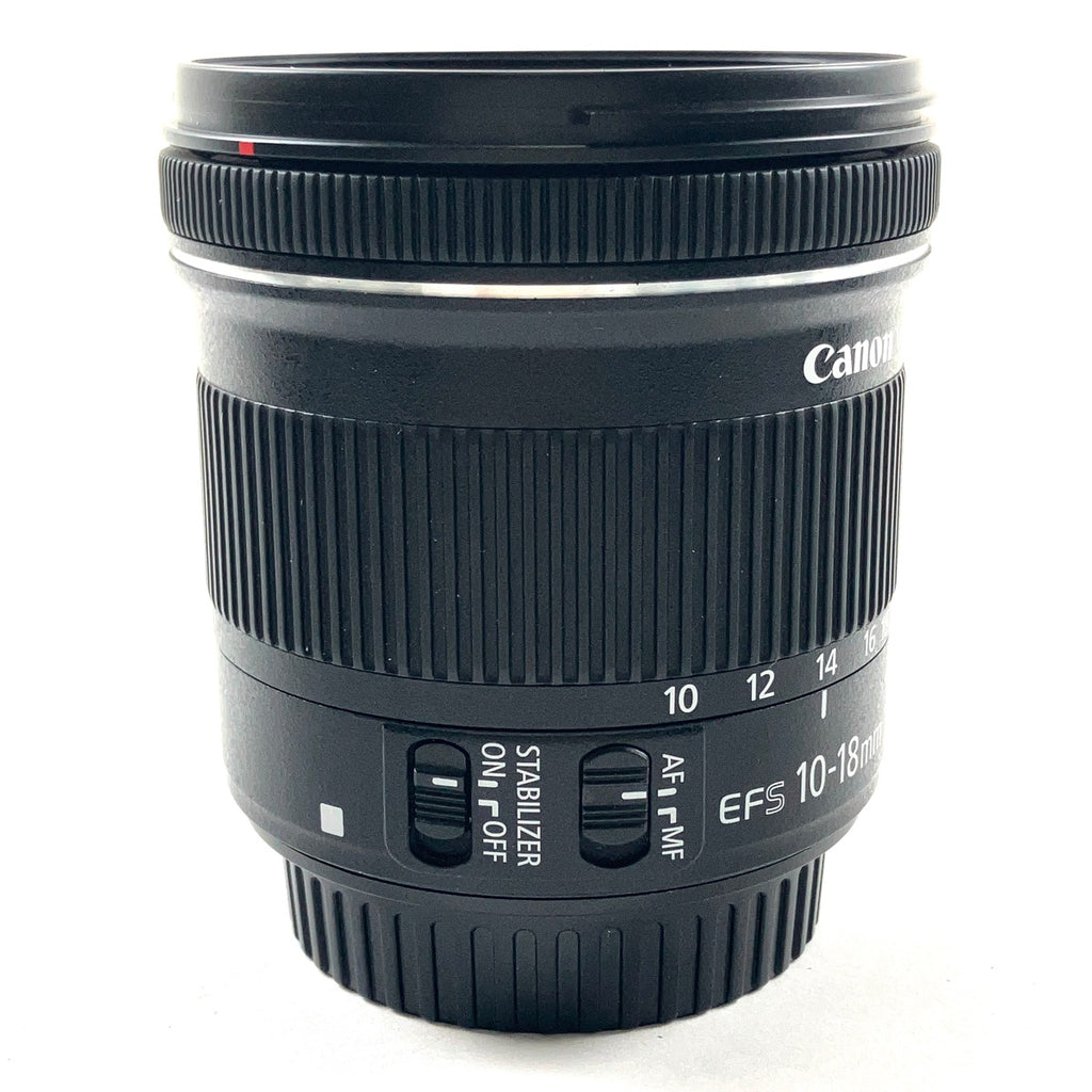 キヤノン Canon EF-S 10-18mm F4.5-5.6 IS STM 一眼カメラ用レンズ（オートフォーカス） 【中古】cambb