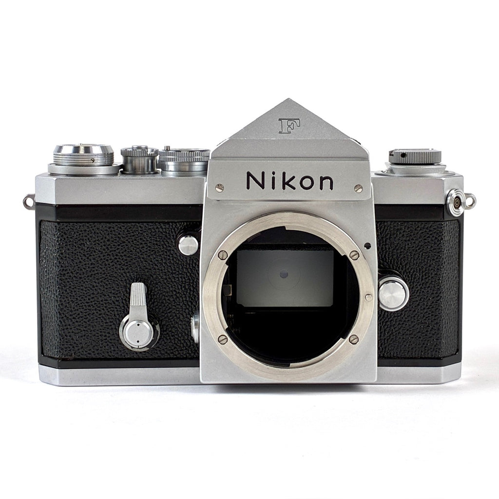 ニコン Nikon F アイレベル シルバー ボディ ［ジャンク品］ フィルム マニュアルフォーカス 一眼レフカメラ 【中古】cambb