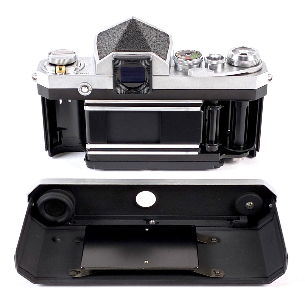 ニコン Nikon F アイレベル シルバー ボディ ［ジャンク品］ フィルム マニュアルフォーカス 一眼レフカメラ 【中古】cambb