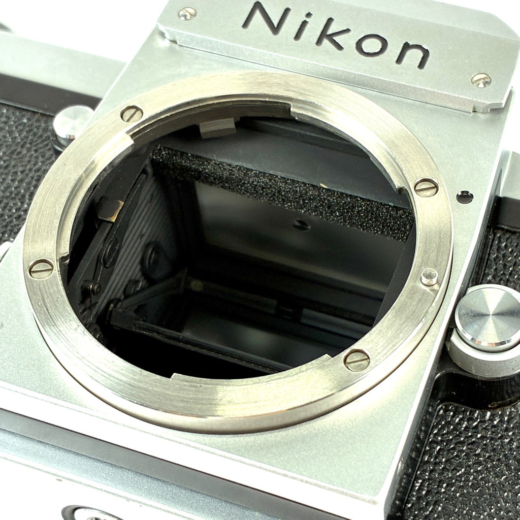 ニコン Nikon F アイレベル シルバー ボディ ［ジャンク品］ フィルム マニュアルフォーカス 一眼レフカメラ 【中古】cambb