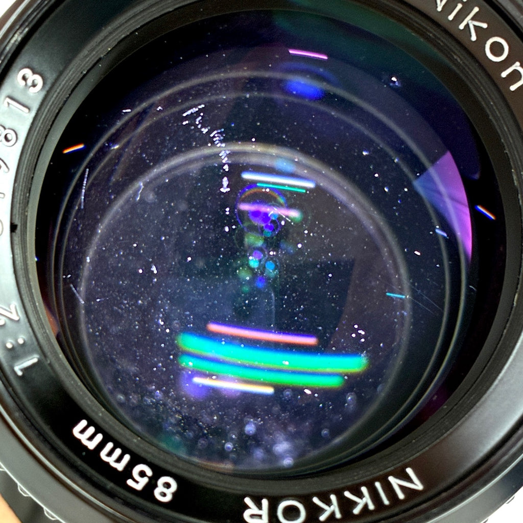 ニコン Nikon Ai-S NIKKOR 85mm F2 一眼カメラ用レンズ（マニュアルフォーカス） 【中古】cambb