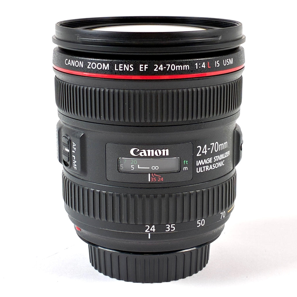 キヤノン Canon EF 24-70mm F4L IS USM 一眼カメラ用レンズ（オートフォーカス） 【中古】cambb