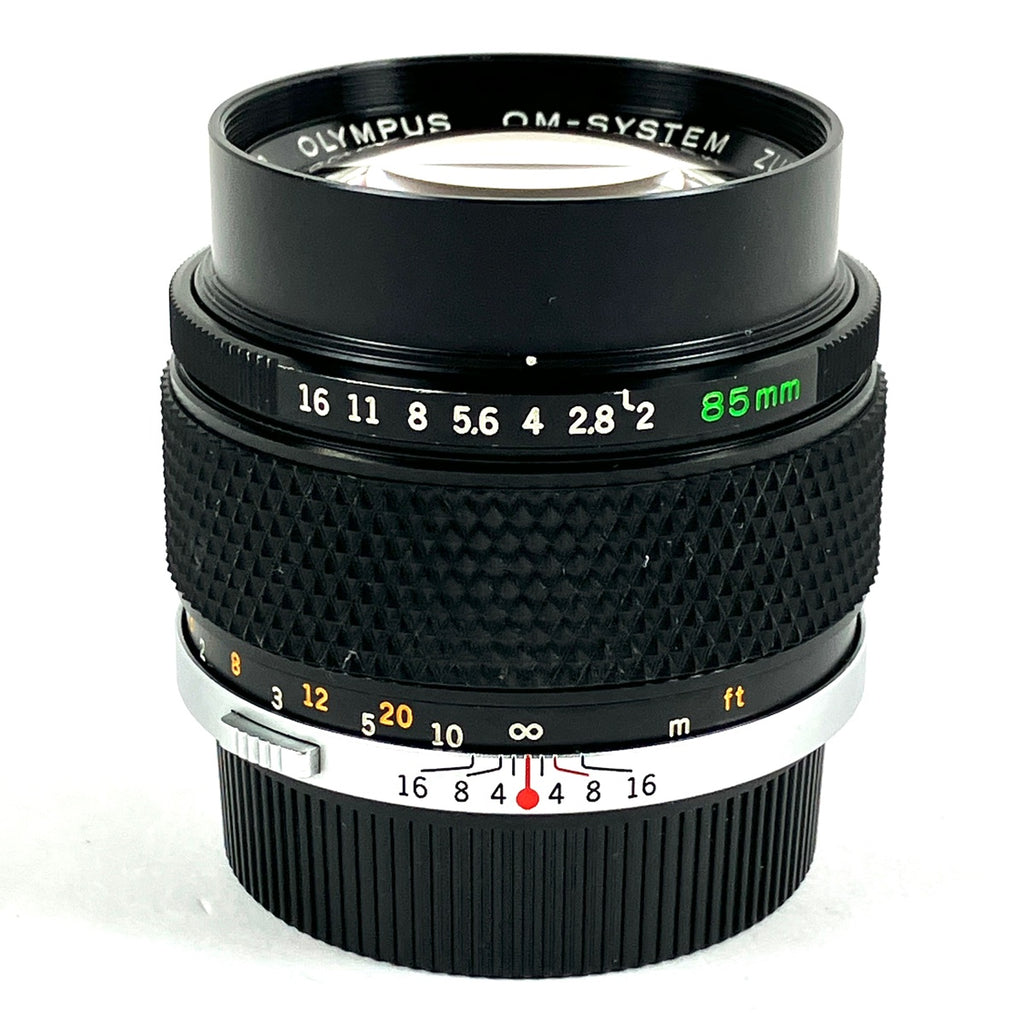 オリンパス OLYMPUS ZUIKO MC AUTO-T 85mm F2 一眼カメラ用レンズ（マニュアルフォーカス） 【中古】cambb