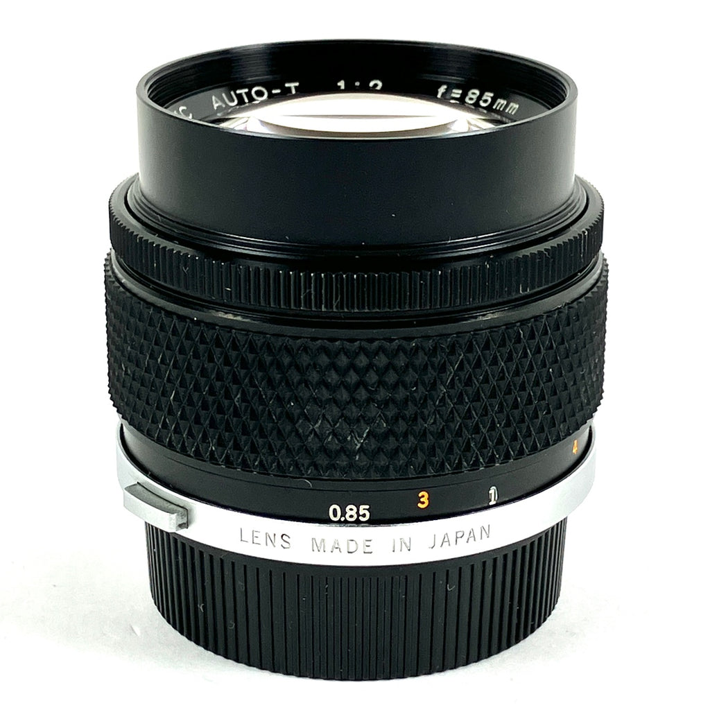 オリンパス OLYMPUS ZUIKO MC AUTO-T 85mm F2 一眼カメラ用レンズ（マニュアルフォーカス） 【中古】cambb