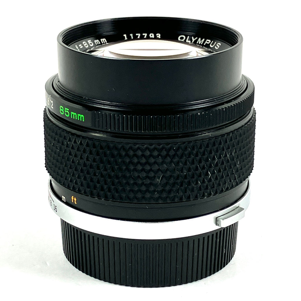 オリンパス OLYMPUS ZUIKO MC AUTO-T 85mm F2 一眼カメラ用レンズ（マニュアルフォーカス） 【中古】cambb
