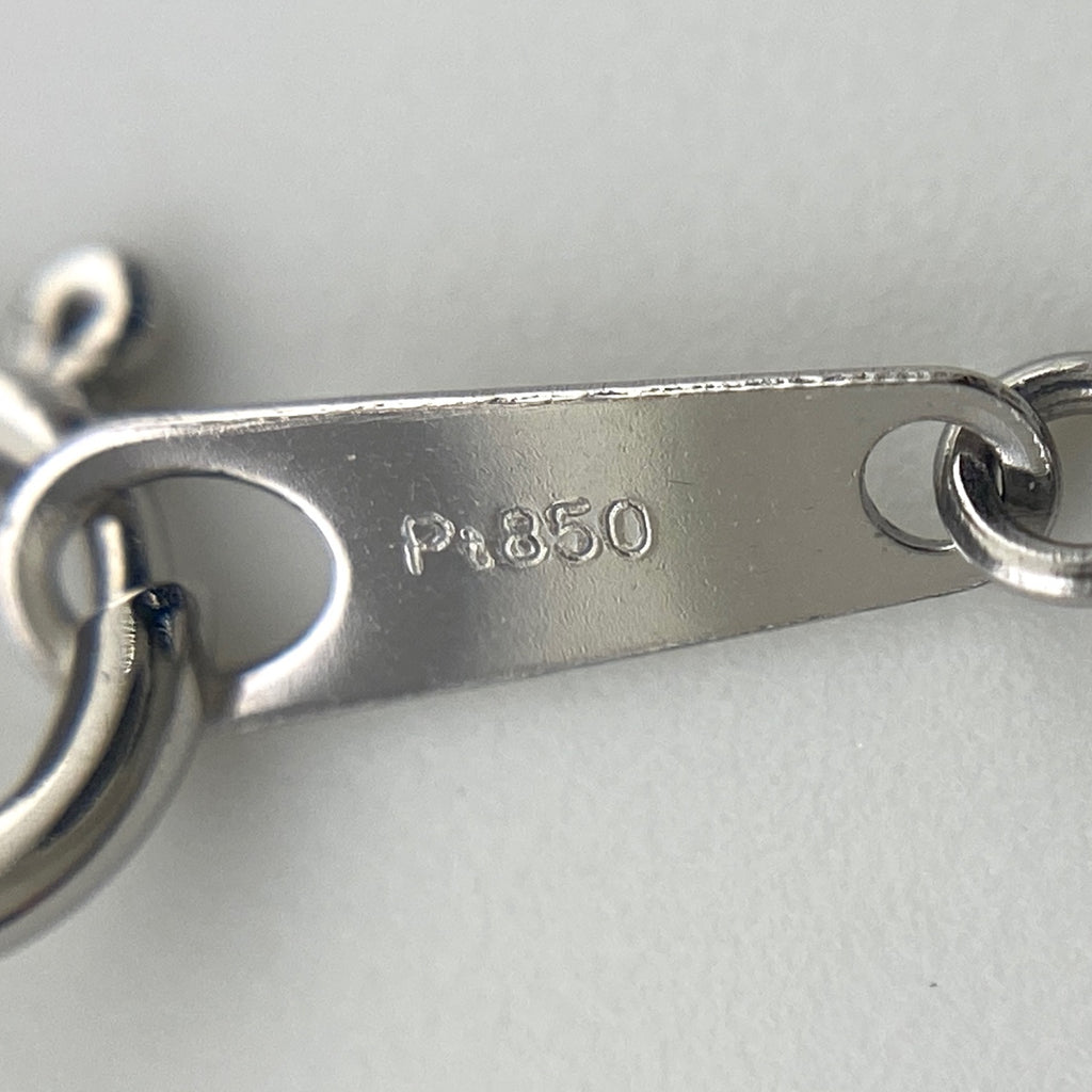 メレダイヤ デザインネックレス プラチナ ペンダント ネックレス Pt900 Pt850 ダイヤモンド レディース 【中古】nbjwl