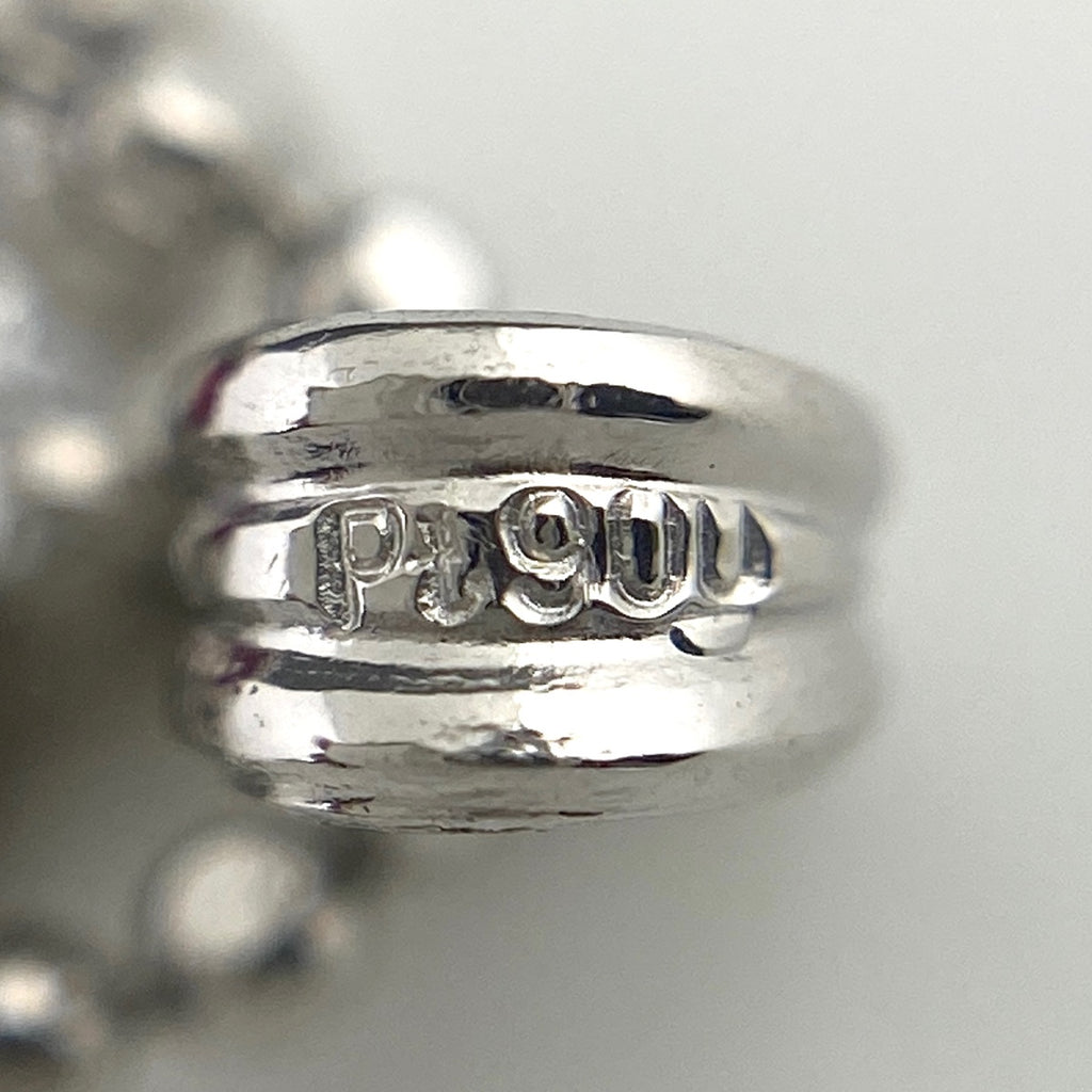 ルビー デザインネックレス プラチナ ペンダント メレダイヤ ネックレス Pt900 Pt850 ルビー レディース 【中古】nbjwl
