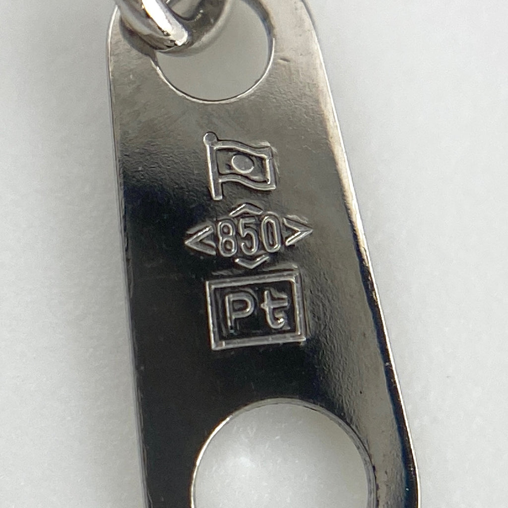 ルビー デザインネックレス プラチナ ペンダント メレダイヤ ネックレス Pt900 Pt850 ルビー レディース 【中古】nbjwl