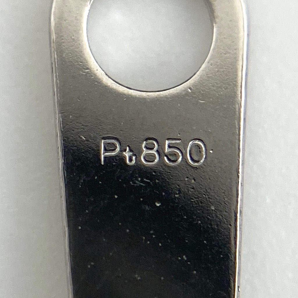 ルビー デザインネックレス プラチナ ペンダント メレダイヤ ネックレス Pt900 Pt850 ルビー レディース 【中古】nbjwl