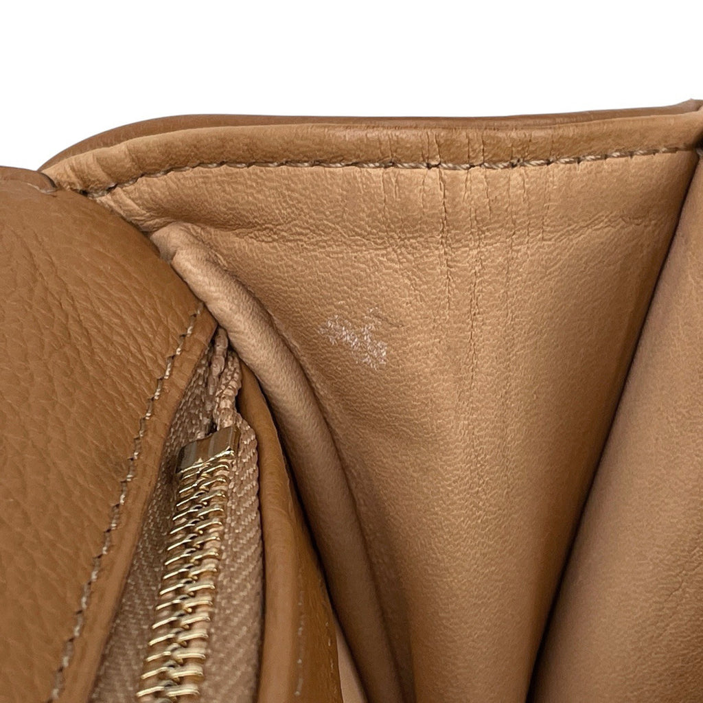 デルヴォー ブリヨン 2WAY ショルダーバッグ ハンドバッグ レザー ブラウン レディース 【中古】brbag