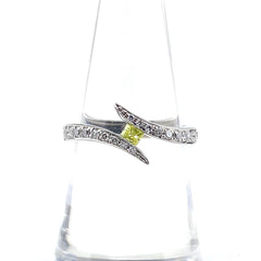 GEMCEREY メレダイヤ デザインリング プラチナ 指輪 リング 13号 Pt900 ダイヤモンド レディース 【中古】brjwl