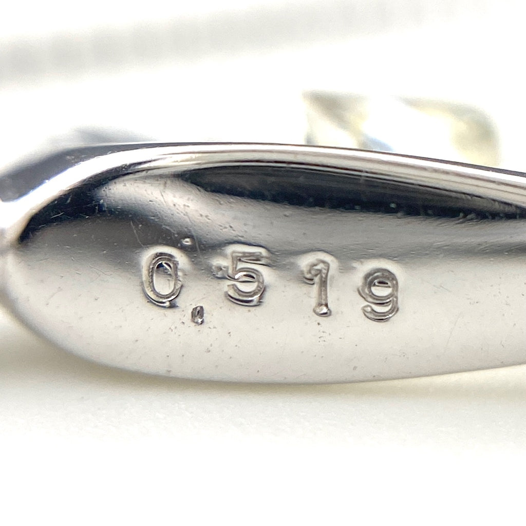 ダイヤモンド デザインネックレス WG ホワイトゴールド ペンダント ネックレス K18 WG ダイヤモンド レディース 【中古】nbjwl